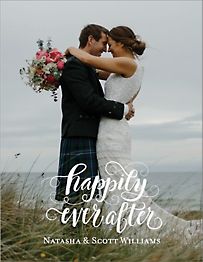 Hily Ever After Wedding Announcement