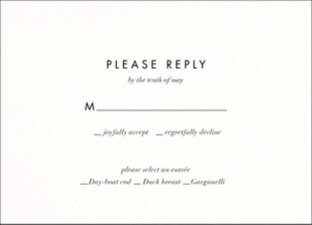 Spring Gatherings Response Card