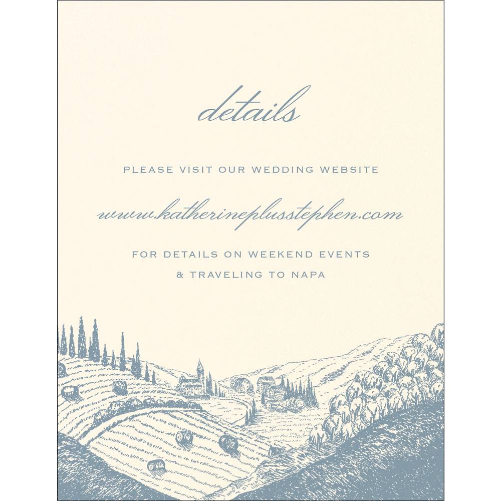 Wine Country Information Card