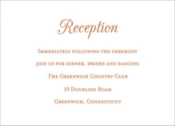 Elegant Script Wedding Response Card Paper Source