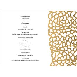 Custom Embossed Monogram Wedding Invitation - Digby & Rose