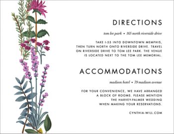 Herb Garden Information Card