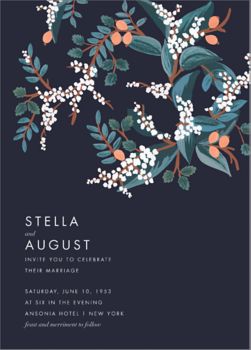 Mandarin Grove Wedding Invitation