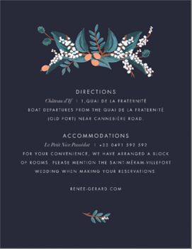 Mandarin Grove Information Card