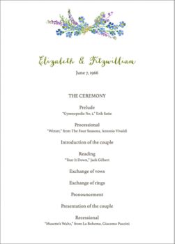 Wedding Programs Paper Source