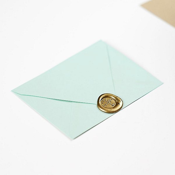 Gold YUIO Envelope Invitations Stamp Letter Cards Embossing Sealing Wax Stick