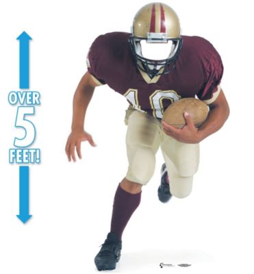 Football Player LifeSize Photo Cardboard Cutout NFL Athlete Party