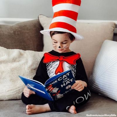 baby cat in the hat costume