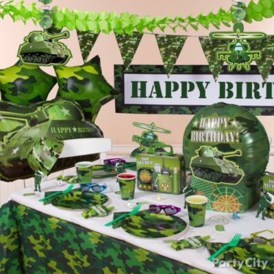 Camo Party Ideas Guide - Party City