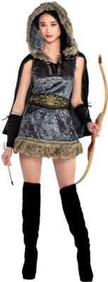 Skilled Archer Halloween Costume for Women, Large, with Accessories
