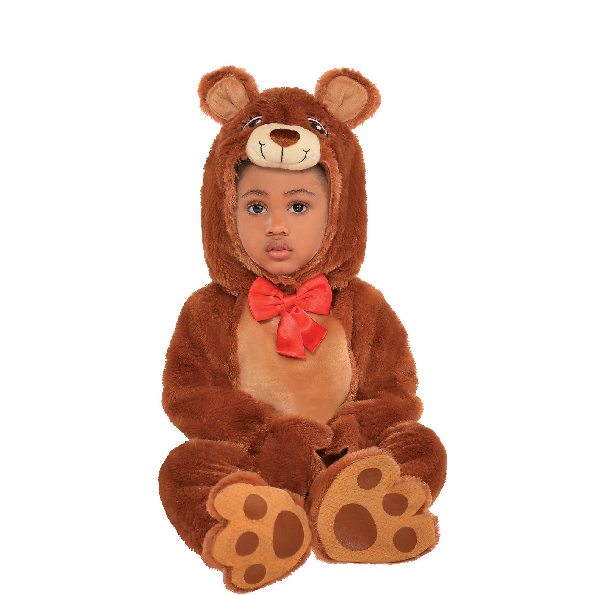 Cuddle Bear Costume Babies 6 Months 12 Months Cozy Jumpsuit Hood Booties Teddy 809801806817 | eBay