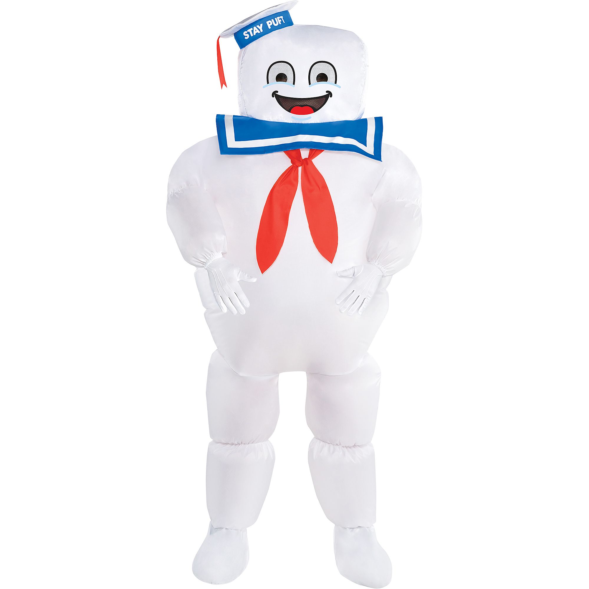 Stay Puft Marshmallow Man Halloween Costume - Classic Inflatable Stay Puft Marshmallow Man Halloween Costume