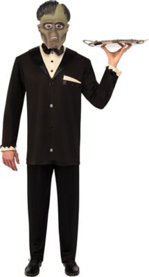Addams Family Lurch Costume Adult Standard Size Butler Servant Jacket