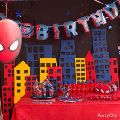 Spider-Man Party Ideas - Spiderman Birthday Ideas - Party City