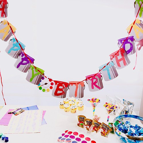 Colorful Art Birthday Party Party City