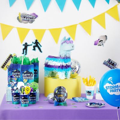 Fortnite Table Cover Party City 6 Ideas To Unlock A Winning Fortnite Birthday Party Party City