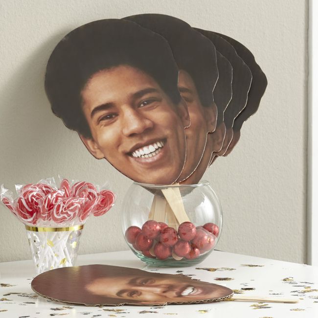 Graduation fan faces 