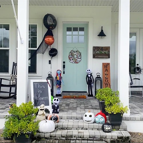 Video The Nightmare Before Christmas Porch Decor Party City