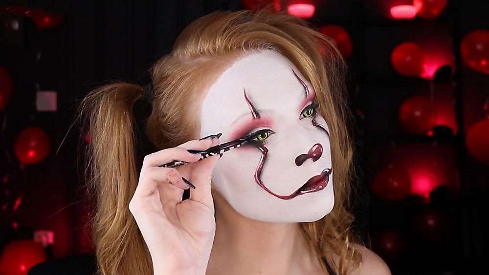 Scary Girl Clown Makeup Tutorial | Saubhaya Makeup