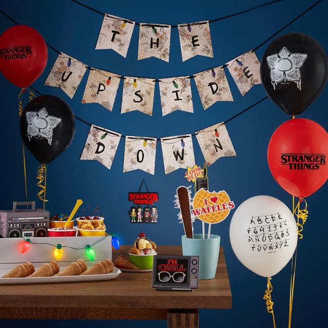 How To Throw A Stranger Things Party Party City