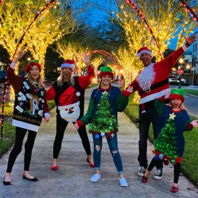 family ugly sweaters