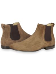 Paul Fredrick Mens Italian Suede Boot