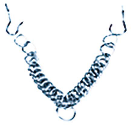 Equitare Stainless Steel English Curb Chain