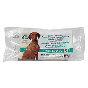 Canine Spectra 9 Vaccine Single Dose - Dog.com