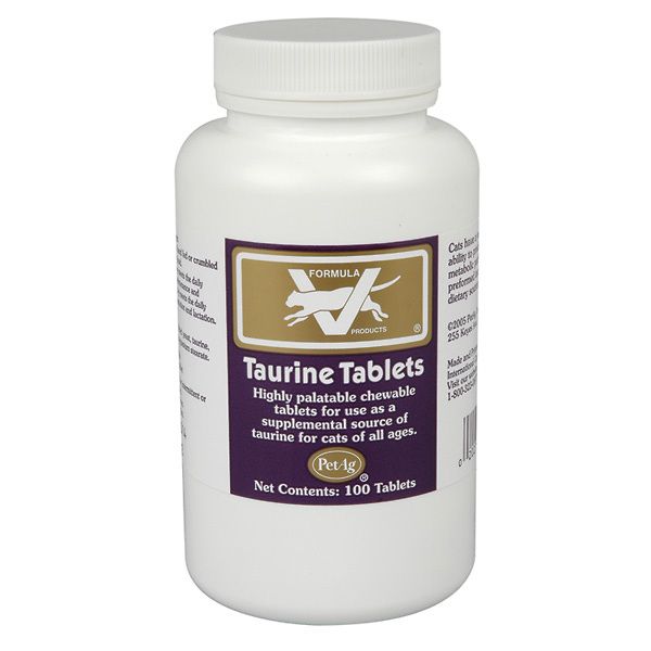 Pet Ag Cat Taurine 250mg Tablets 100ct