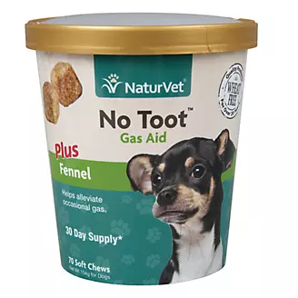 NaturVet No Toot Gas Aid Soft Chew