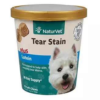 NaturVet Tear Stain with Lutein Soft Chew
