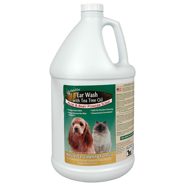 naturvet ear wash with tea tree oil