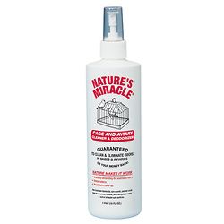 nature's miracle cage odor eliminator for small animals