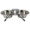 Stainless Steel Double-Diner Dog Feeder  16oz