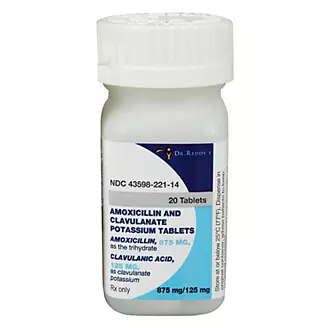 Amoxicillin/Clavulanate Tablets 875mg/125mg 20ct