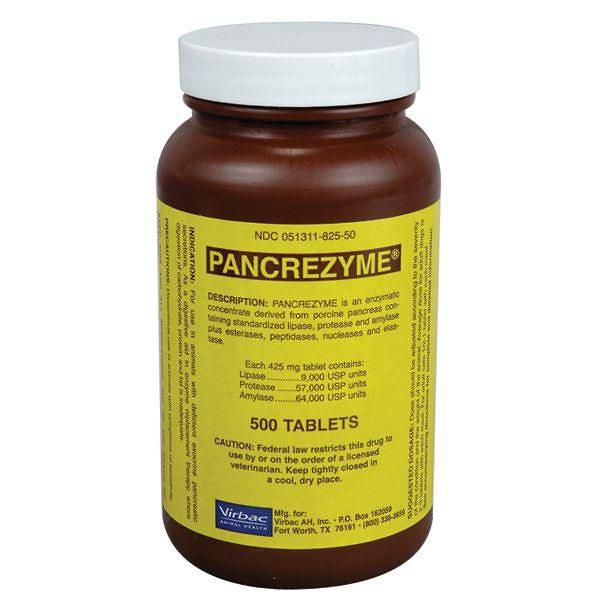 Pancrezyme Tablet - 425 mg x 500 ct