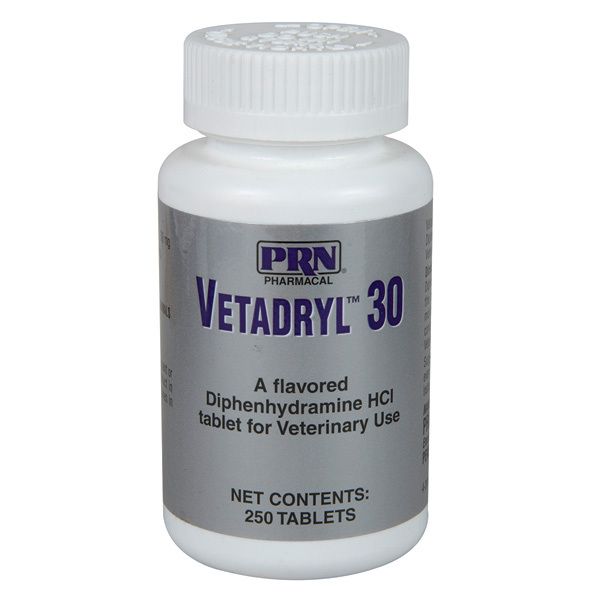 Vetadryl Tablet 30mg 250 Count