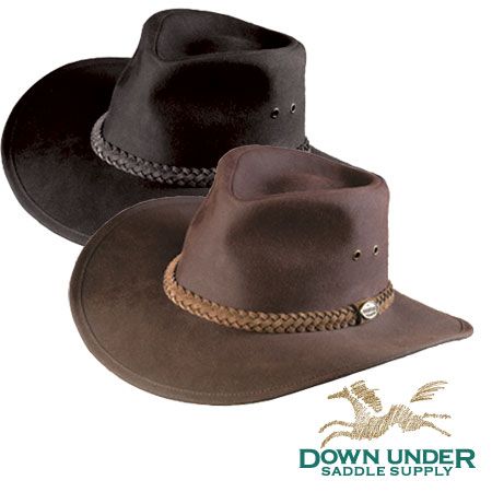 aussie oilskin hat