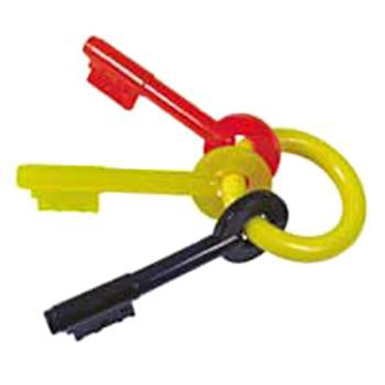 teething keys metal