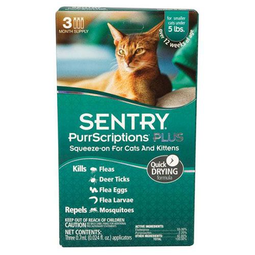 Sentry PurrScriptions Plus Squeeze-On Over 5 lbs