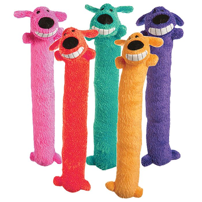 loofa dog toy