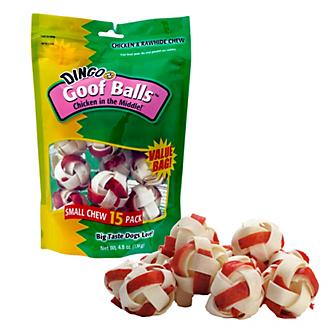 Dingo Small Goof Balls Value Bag 15 pk