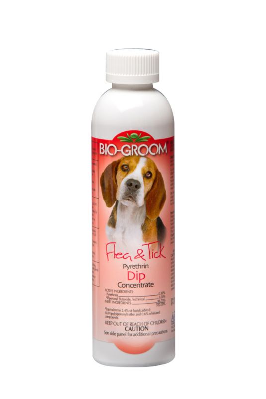 Bio-Groom Flea & Tick Pyrethrin Dip Cats & Dogs 8 (BIOGROOM 12508 021653125087 Cat Supplies Sprays & Dips) photo
