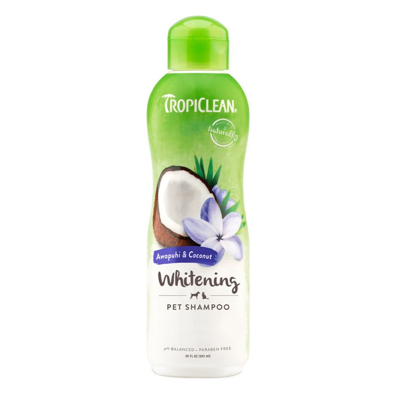 tropiclean whitening dog shampoo