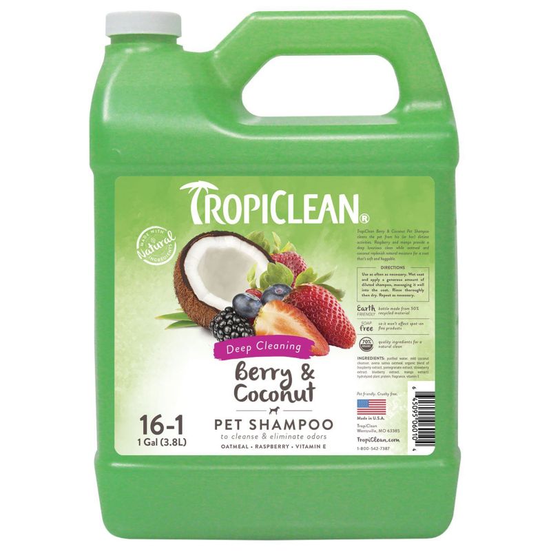 tropiclean pet shampoo