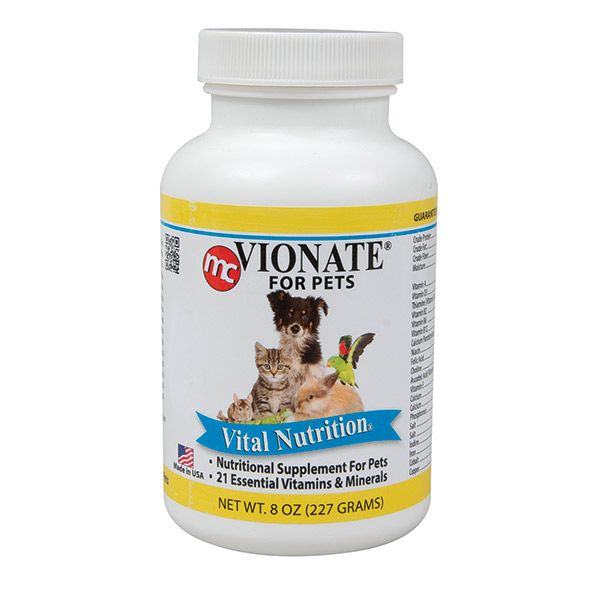 Vionate Vitamin Mineral Pet Supplement Kvsupply Com