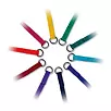 Kennel Leads 20 Pk Assorted Colors 4ft x 1/2in