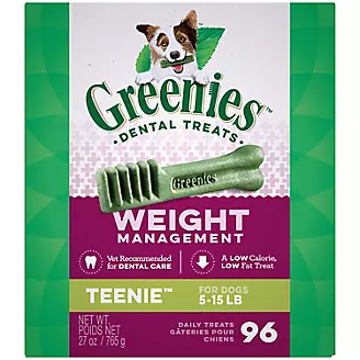 Greenies Weight Management Dental Chew Teenie
