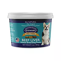 Image of Stewart Freeze Dried Beef Liver Dog Treat 4 oz.