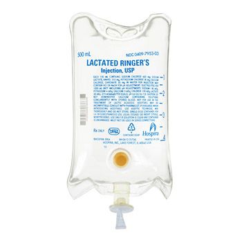Lactated Ringers Injection USP 1000ml Bag